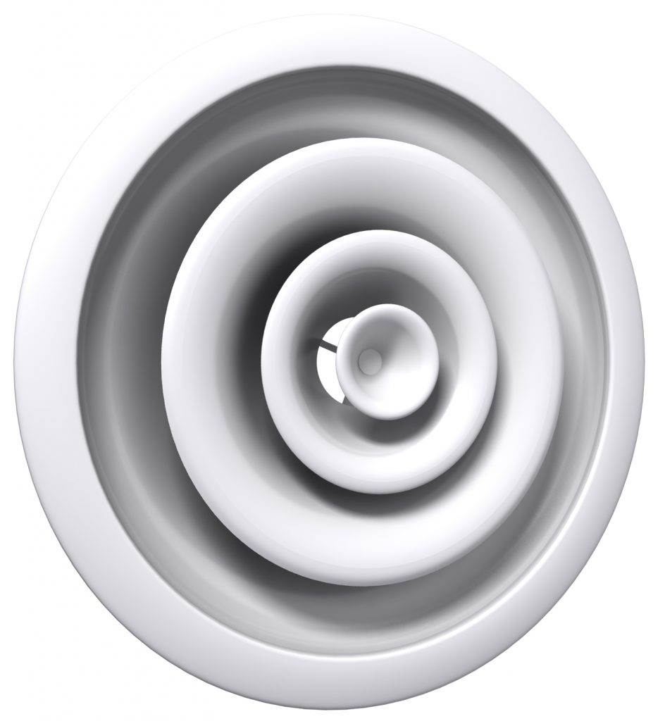 RCDE - Round Cone Adjustable Diffuser