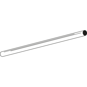 SH 10 - 36" Long 3/8" Push Rod for KG10A Ball Joint for AFB and NFB