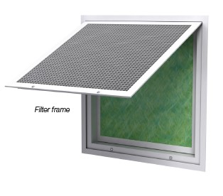 80FF- Aluminum eggcrate filter grille