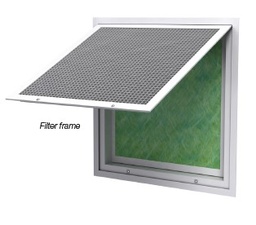 80FF- Aluminum eggcrate filter grille